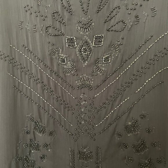 Free People Dark Purple Embroidered Mini Dress - Picture 2 of 4